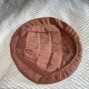 Vintage Pink Quilted Beret Pompey, Inc. Reading, PA